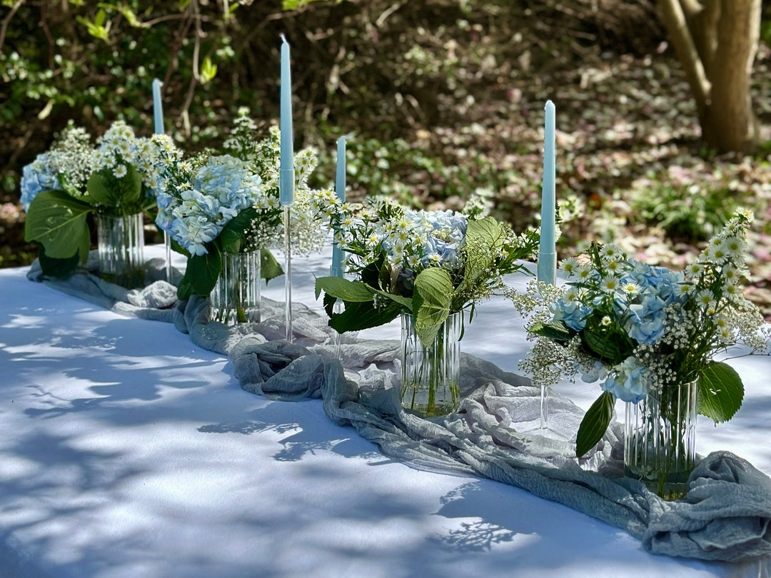 Powder Bloom Centerpiece